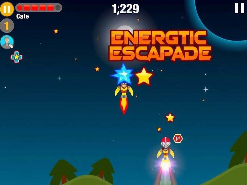 Energetic Escapade Gameplay Screenshot